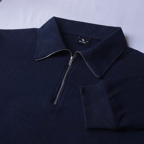 Full Sleeve Navy Pullover