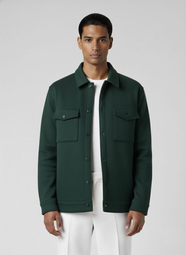 Dubel Layer Green Shacket