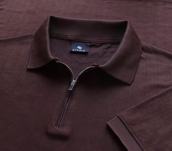 Chocolate solid Zipper